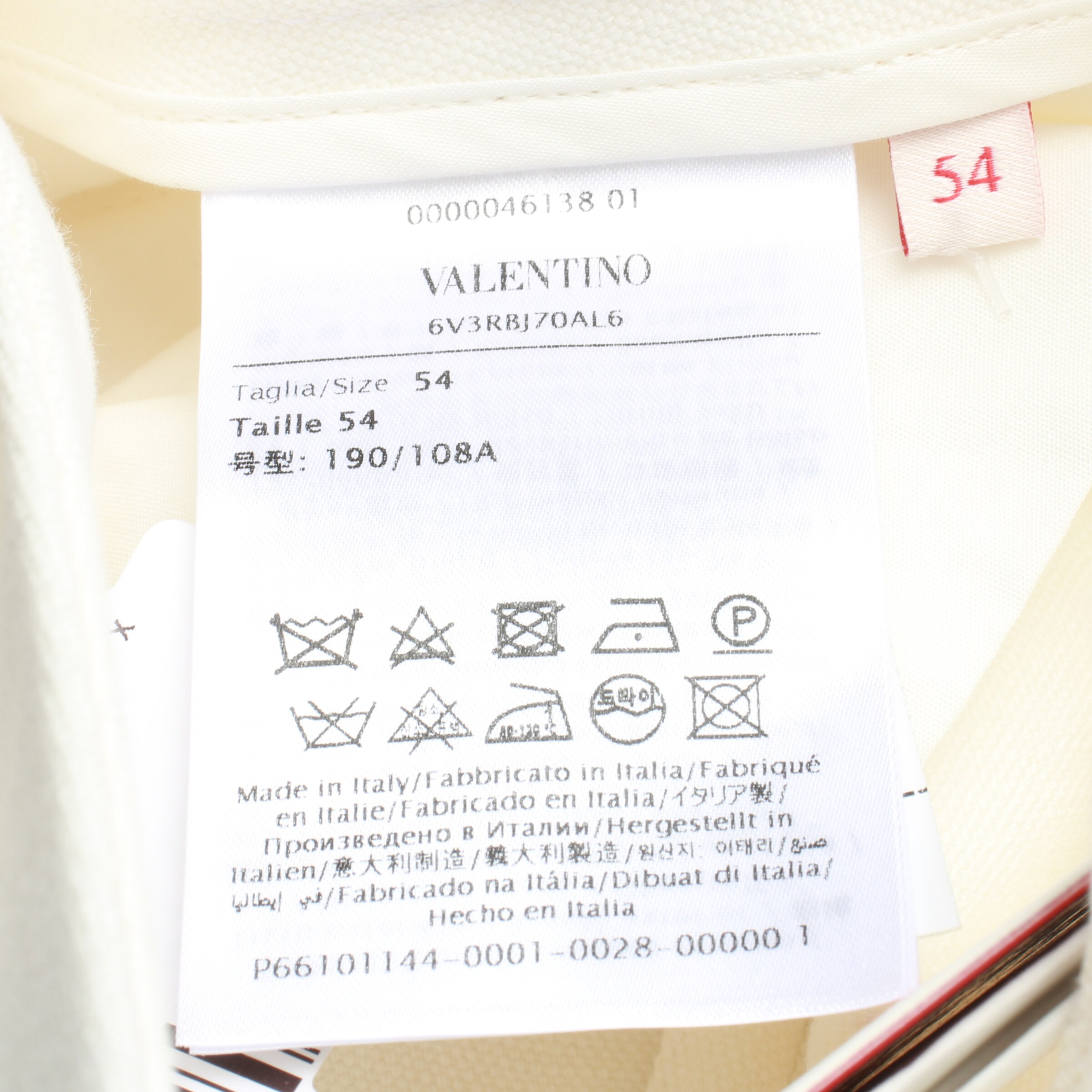 VALENTINO Pants in 38 in White