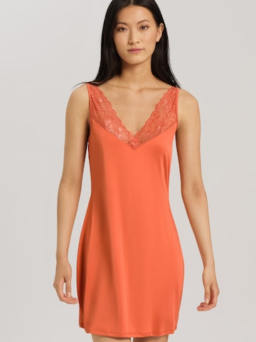 Hanro Negligee 'Juna ' in Orange: front