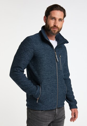 Schmuddelwedda Fleece jacket in Blue: front