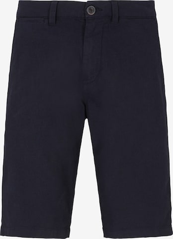 TOM TAILOR Chino trousers in Blue: front