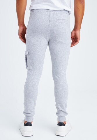 Leif Nelson Slimfit Broek in Grijs