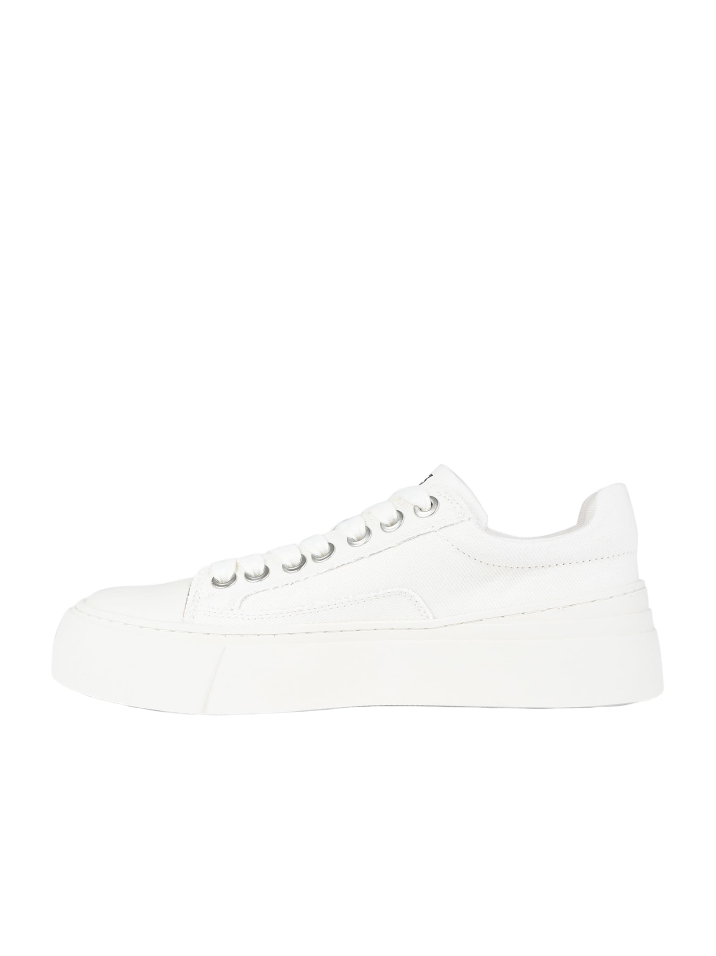 Sneaker bassa di ACUPUNCTURE in bianco: frontale