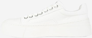 Sneaker bassa di ACUPUNCTURE in bianco: frontale