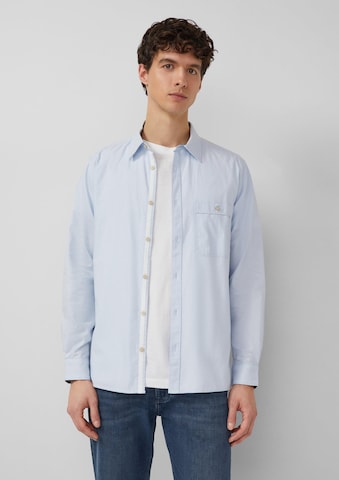 s.Oliver Regular fit Overhemd in Blauw: voorkant