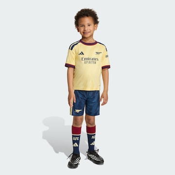 Completo per l'allenamento 'FC Arsenal 26/27' di ADIDAS PERFORMANCE in giallo: frontale