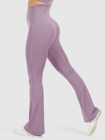 évasé Leggings 'Loreen' Smilodox en violet