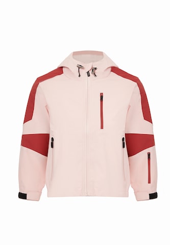 Yuka Between-Season Jacket in Pink: front