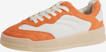 Baskets basses NEWD en blanc : devant