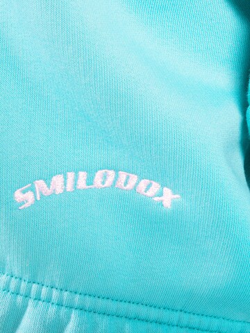 Smilodox Zip-Up Hoodie 'Rayna' in Blue