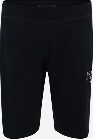 Tommy Hilfiger Underwear Plus Normální Kalhoty – modrá: přední strana