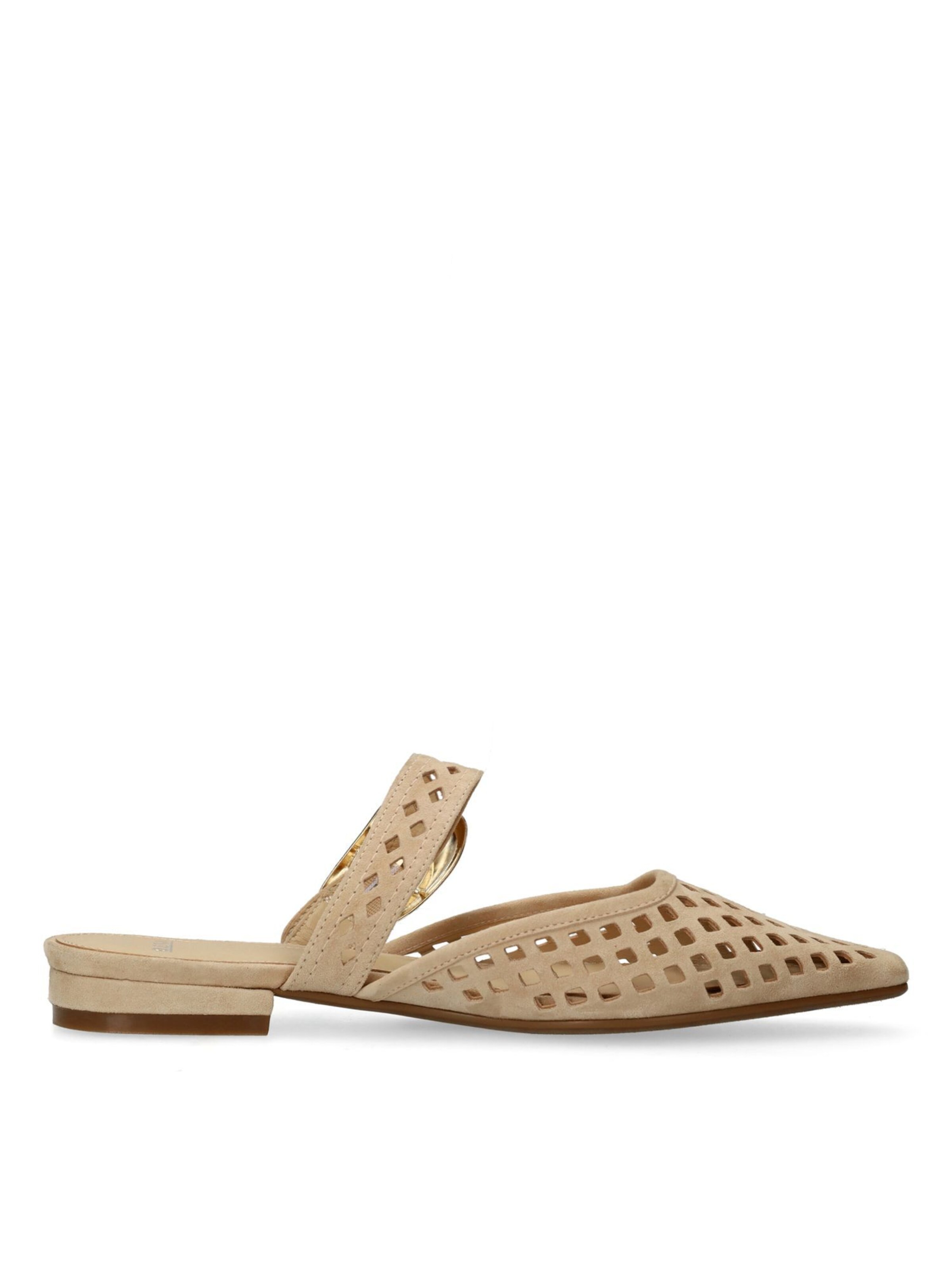 Escarpins à bride arrière MANFIELD en beige