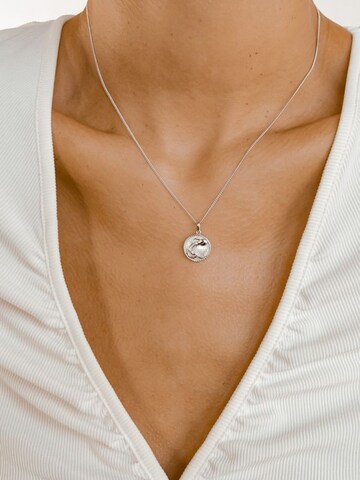 Hey Happiness Kette 'Aquarius'‌‌‌‌‌‌‌‌‌ in Silber: Vorderseite