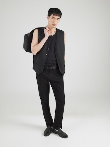 HECHTER PARIS Обычный Брюки-чинос 'COLMAR' в Черный