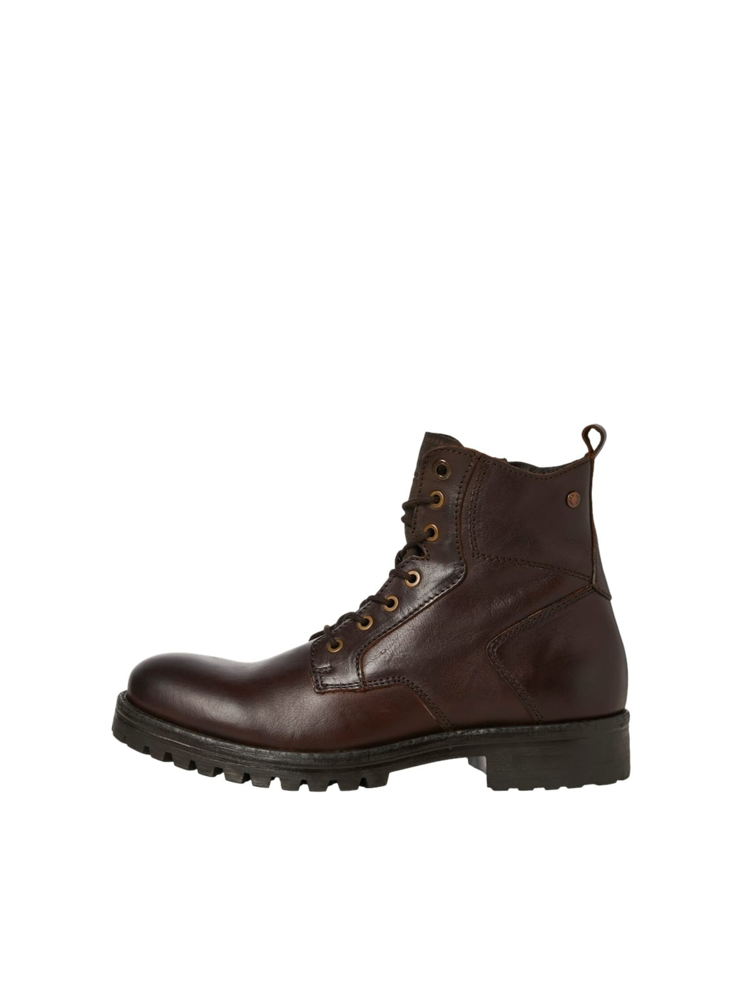 JACK & JONES Boots 'Watticus' in Bruin: voorkant
