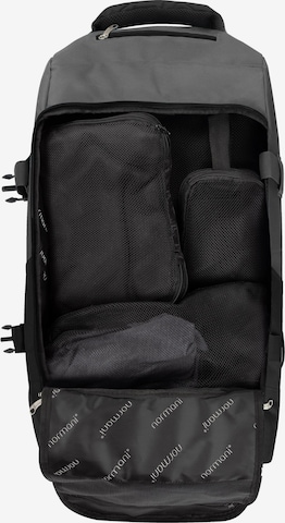 normani Travel Bag in Black: front