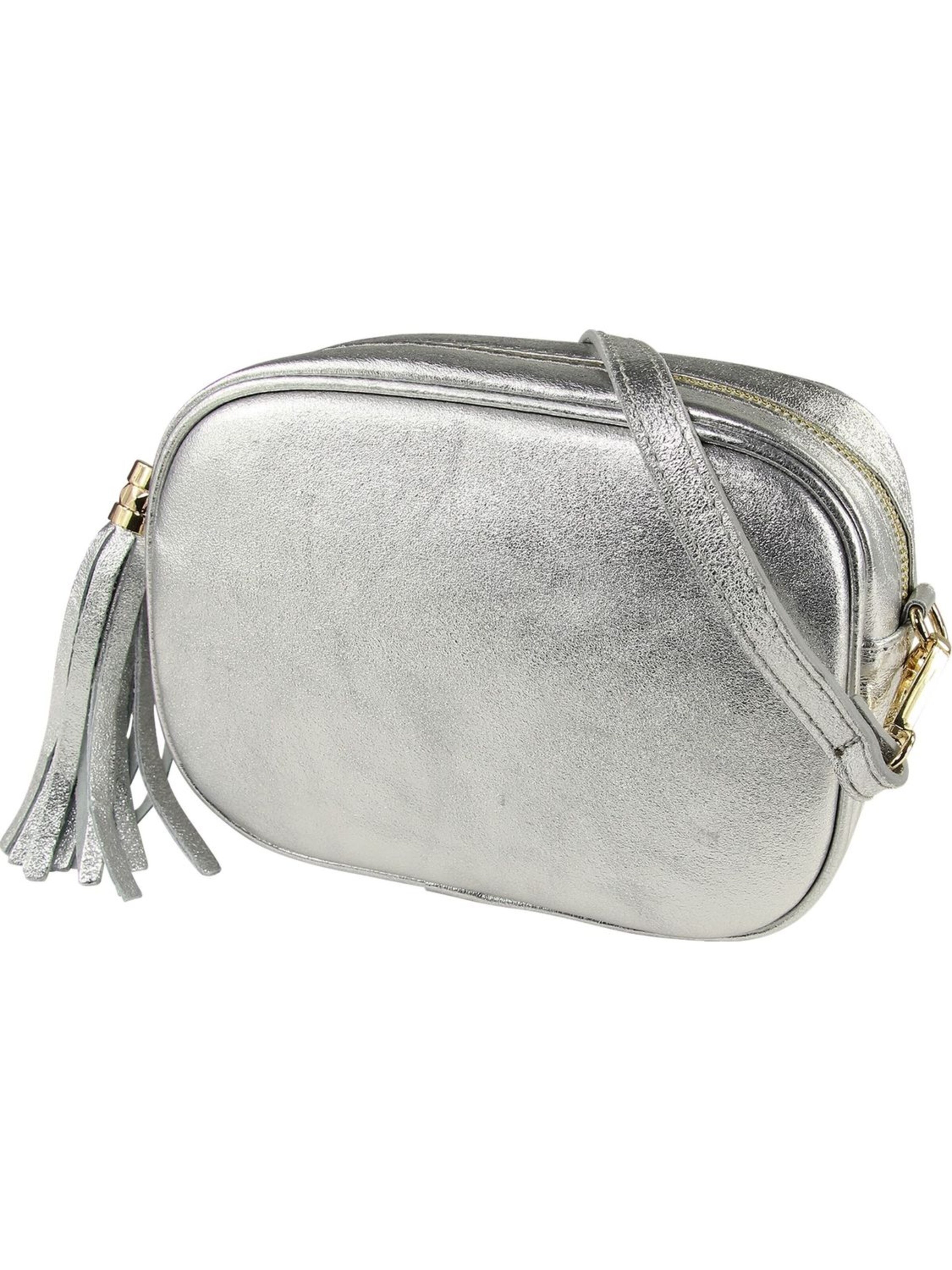 Toscanto Schoudertas in Zilver: voorkant