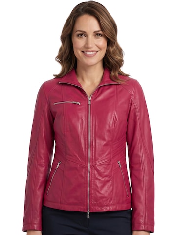 Jilani Between-season jacket 'Maura' in Purple: front