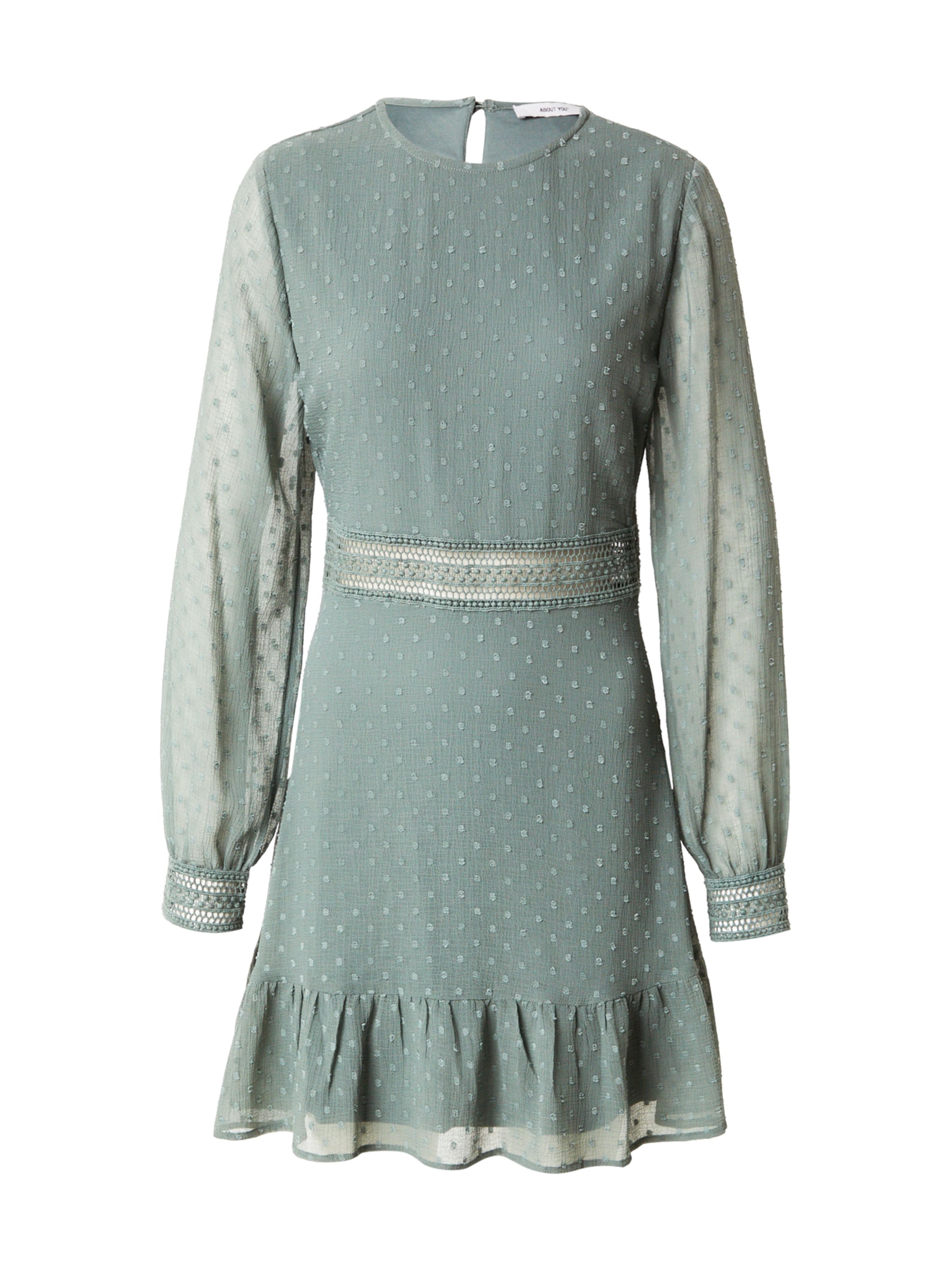 ABOUT YOU Kleid ' Rose' in Grün: Vorderseite