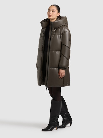 khujo Winter coat 'LORSA' in Brown