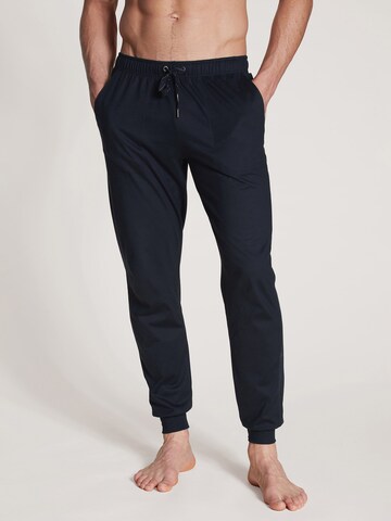 CALIDA Pyjamabroek in Blauw: voorkant