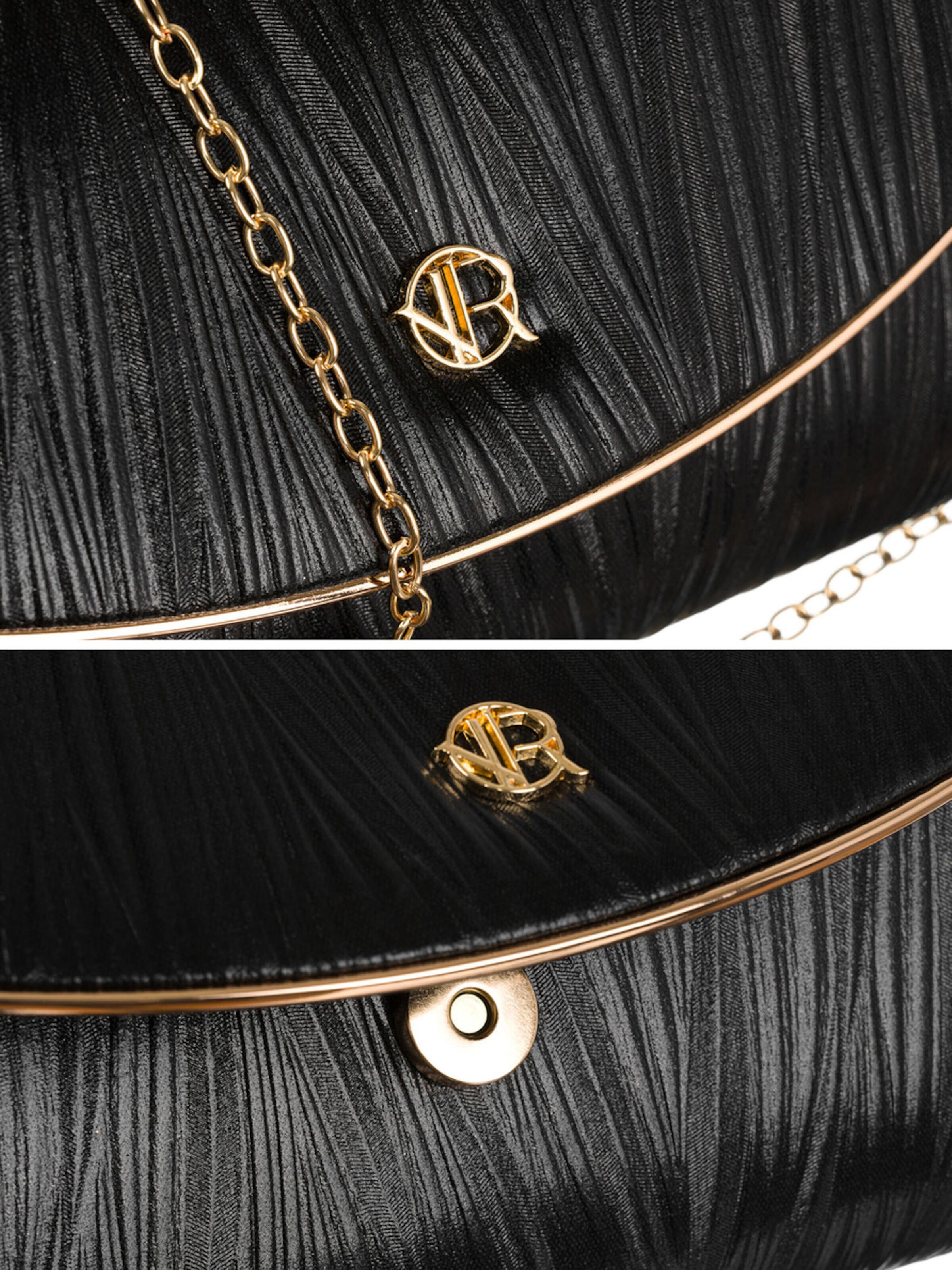 Tomshop24-7 Clutch 'Rovicky Nela' in Black