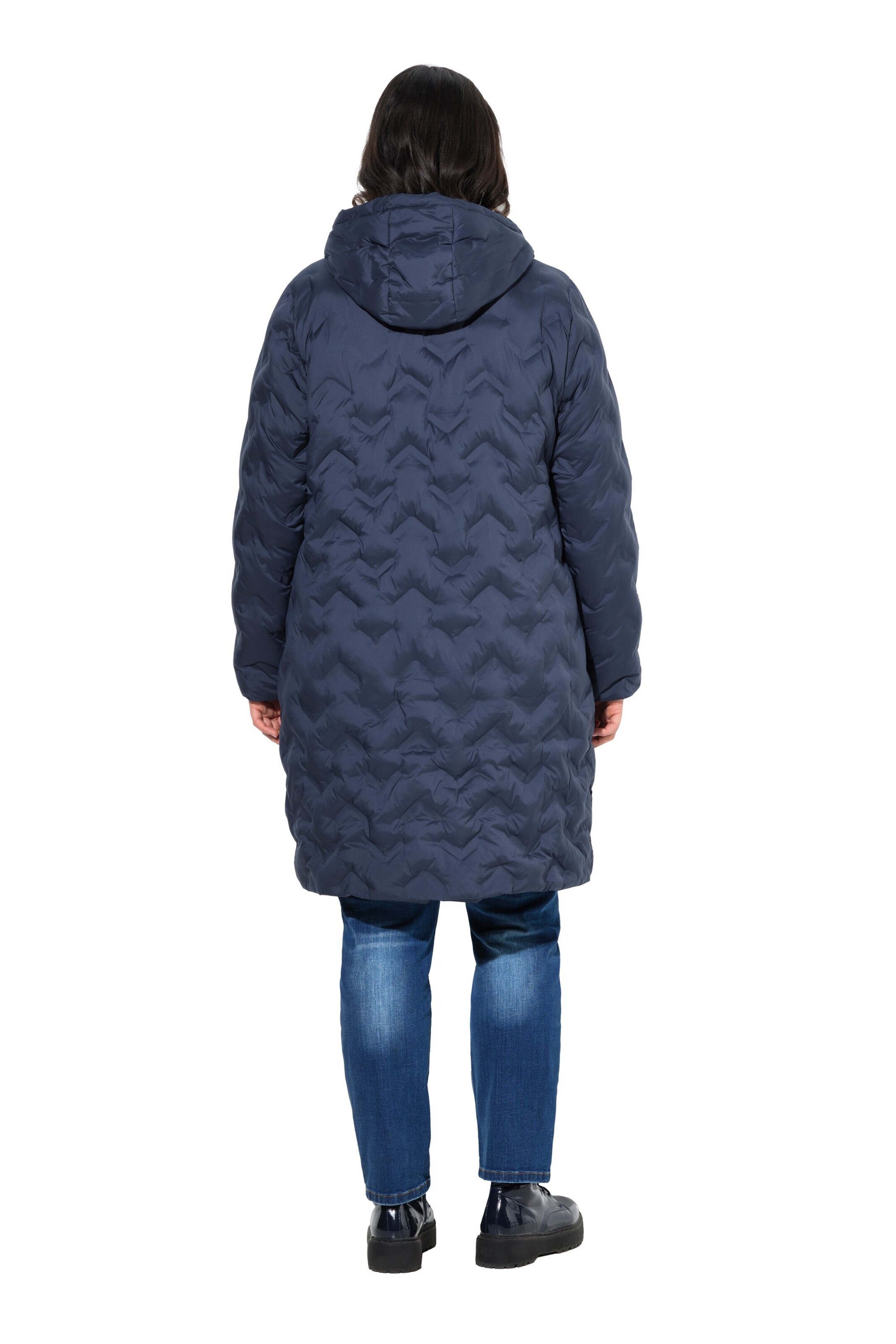 Ulla Popken Winter Coat in Blue