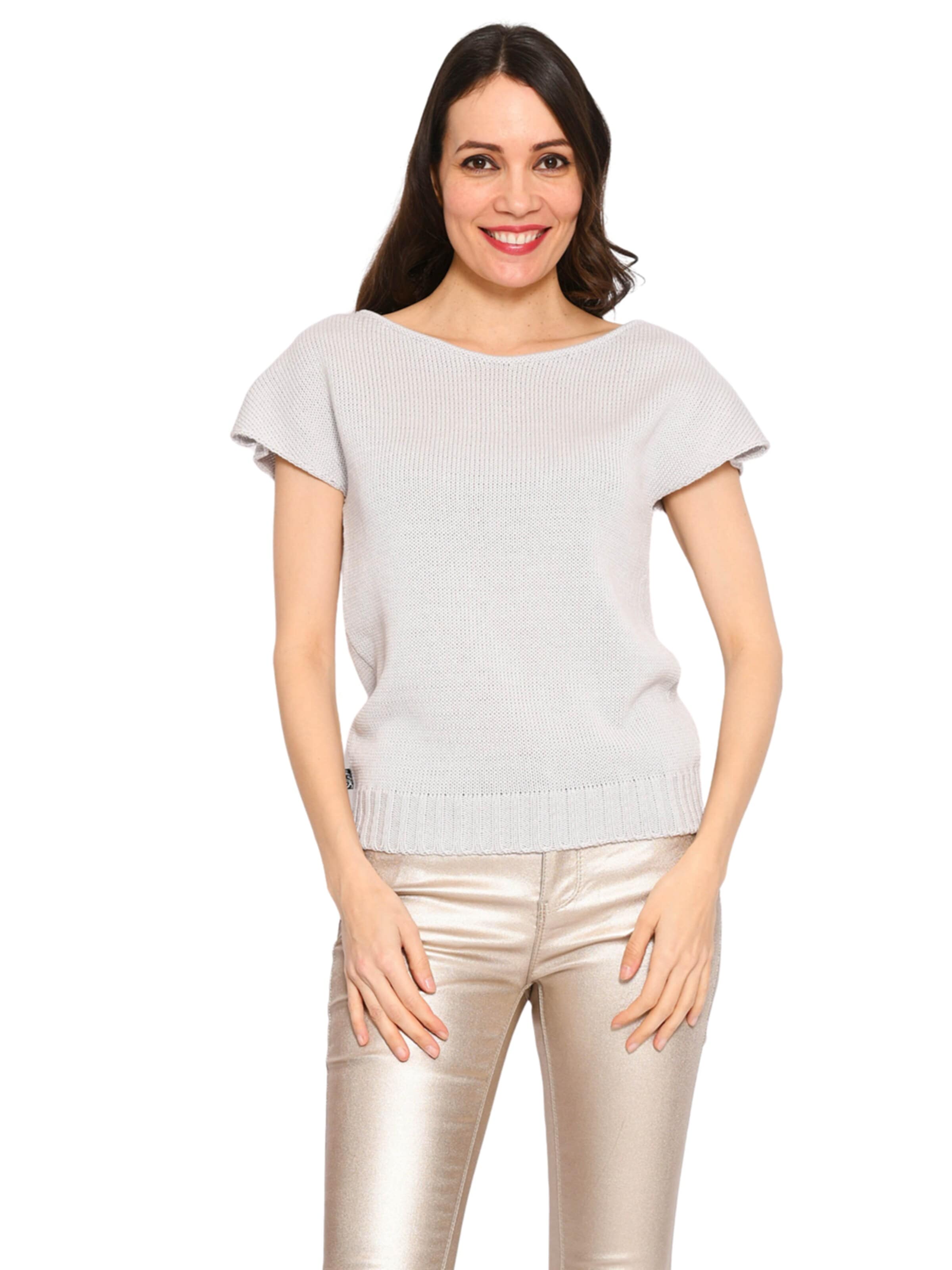 Süel knitwear - Top de punto 'Carlos' en gris: frente