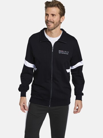 BABISTA Sweatjacke ' Eleganzio ' in Schwarz: Vorderseite