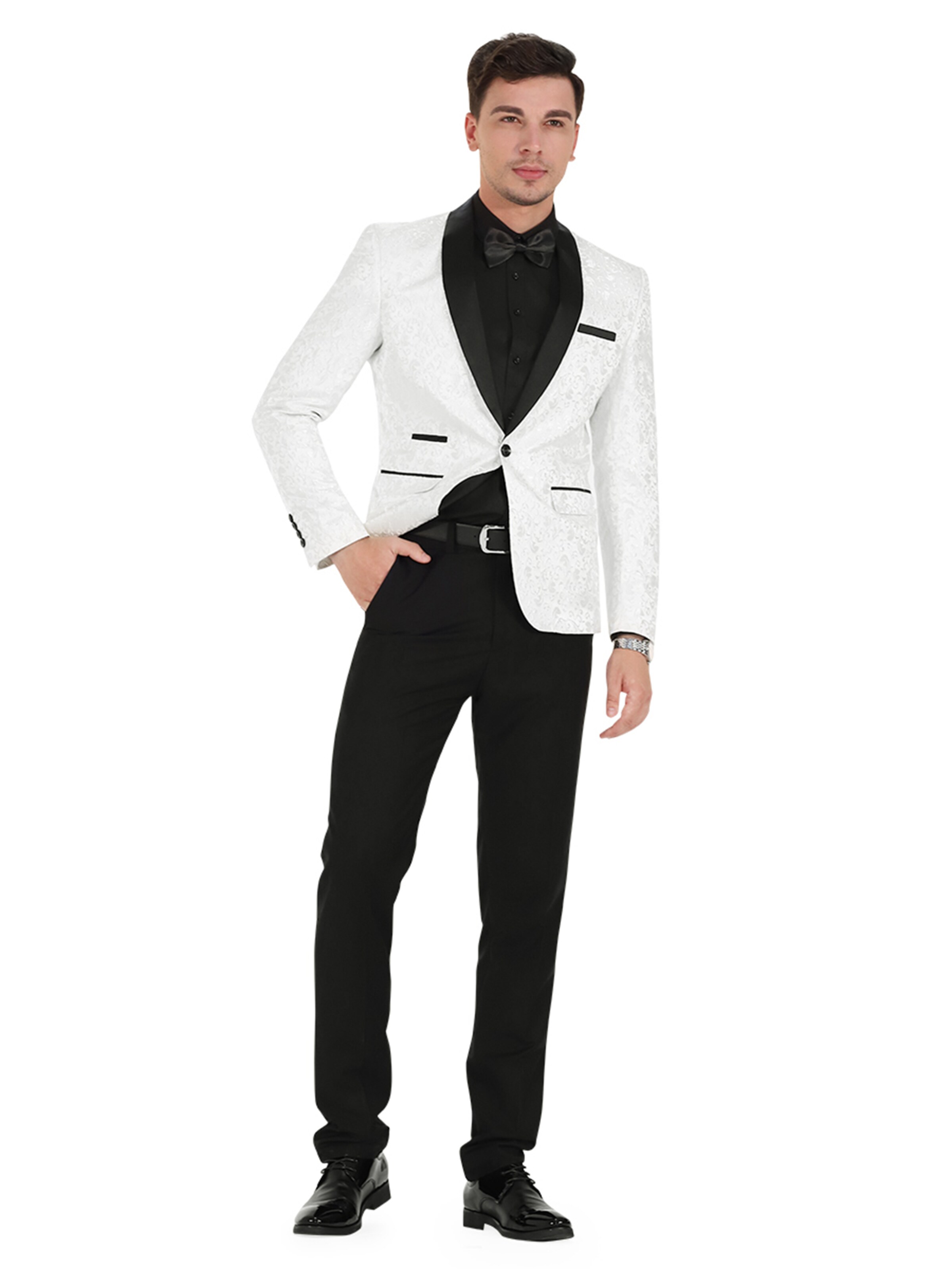 Youthup Slim fit Suit in White
