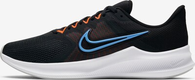 NIKE Laufschuh 'Downshifter 11' in blau / orange / schwarz, Produktansicht