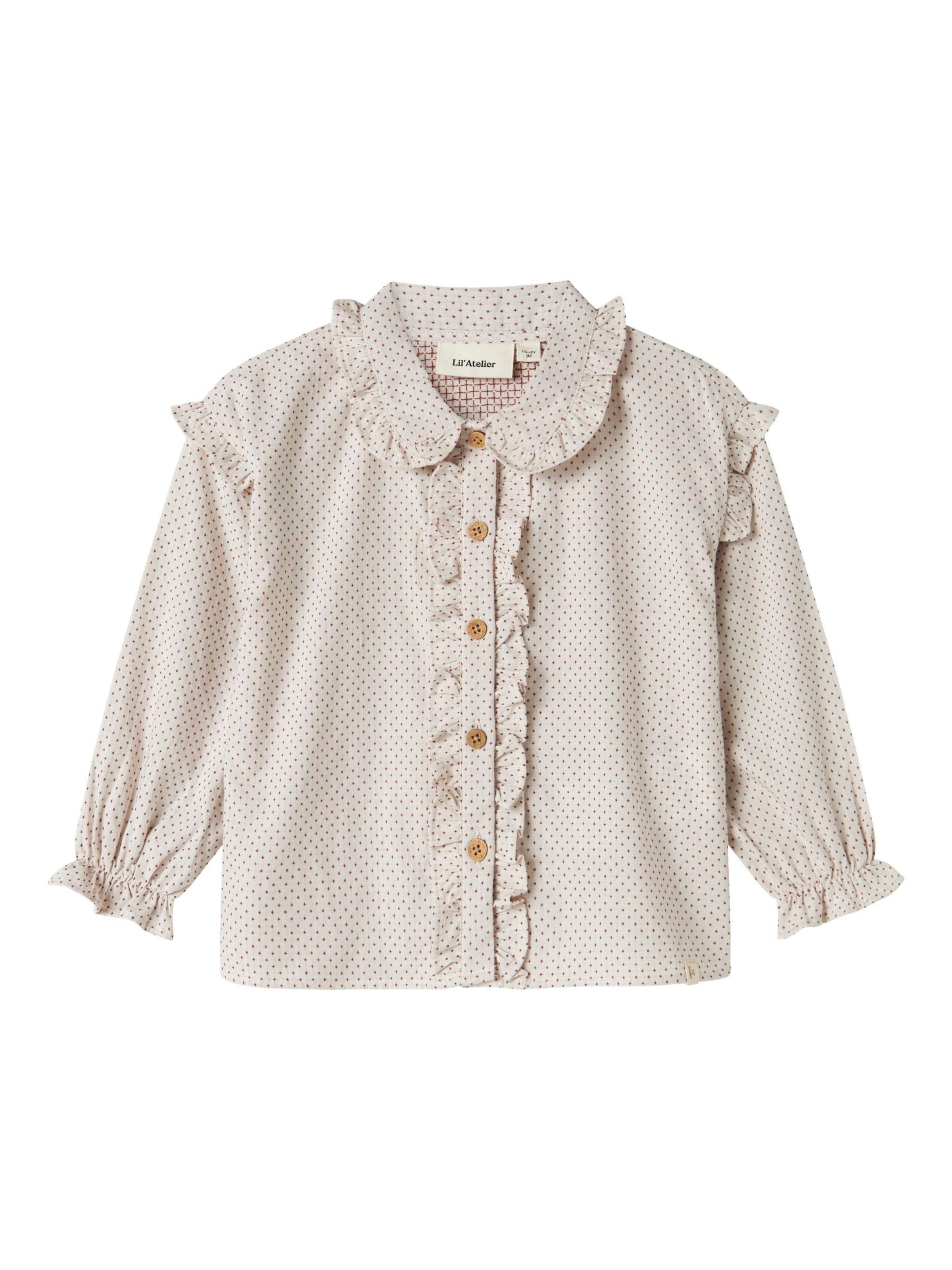 Lil'Atelier Blouse in Beige: front