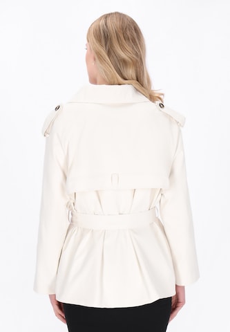 DreiMaster Klassik - Sobretudo meia-estação 'Classic' em branco