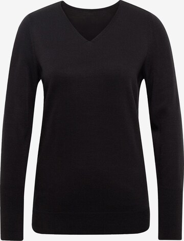 Goldner Sweater in Black: front