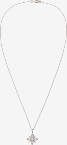 Elli DIAMONDS Kette 'Lab grown Diamonds' in Silber: Vorderseite