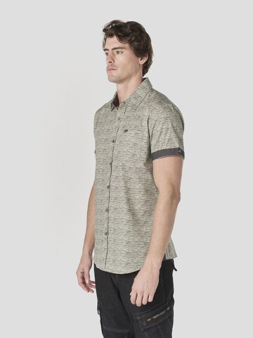 KOROSHI Regular fit Overhemd in Beige