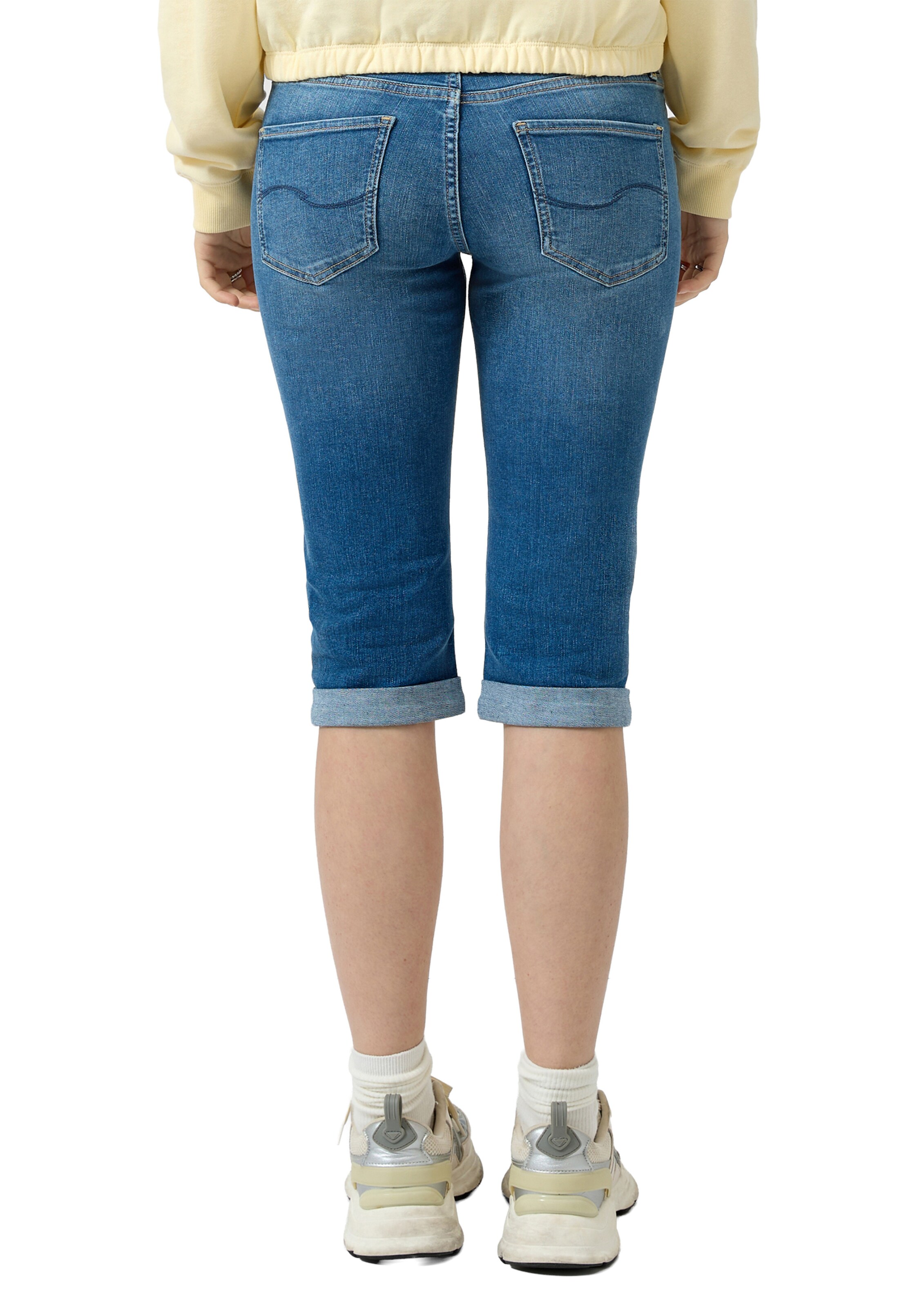 QS Slimfit Jeans ' CATIE ' in Blauw