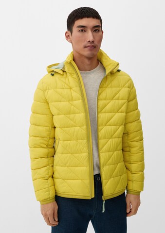 s.Oliver Between-Season Jacket in Yellow: front