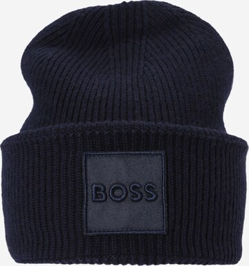 mėlyna BOSS Black Megzta kepurė