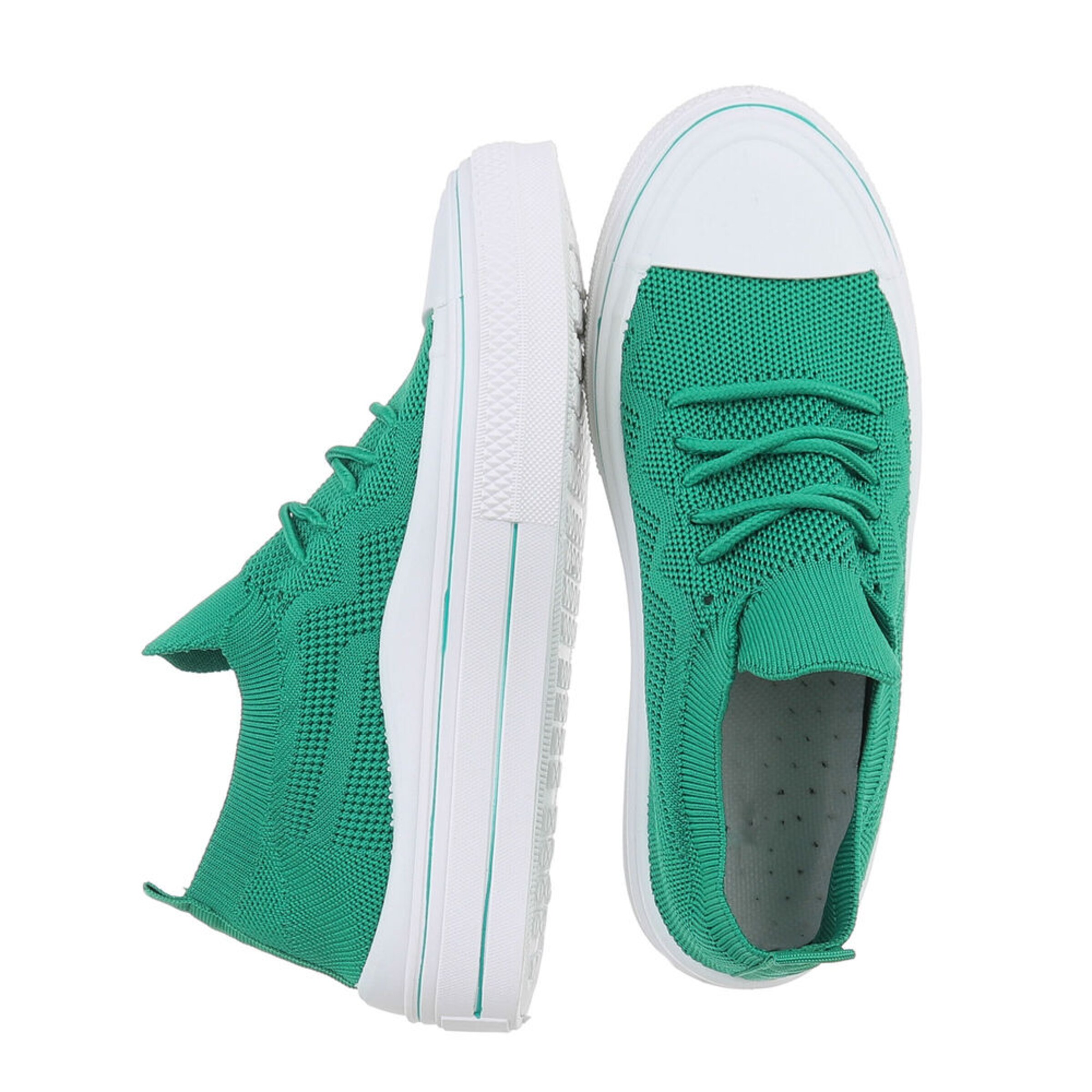 Ital-Design Sneaker in Grün