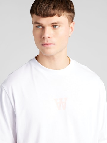 T-Shirt 'Asa' WOOD WOOD en blanc