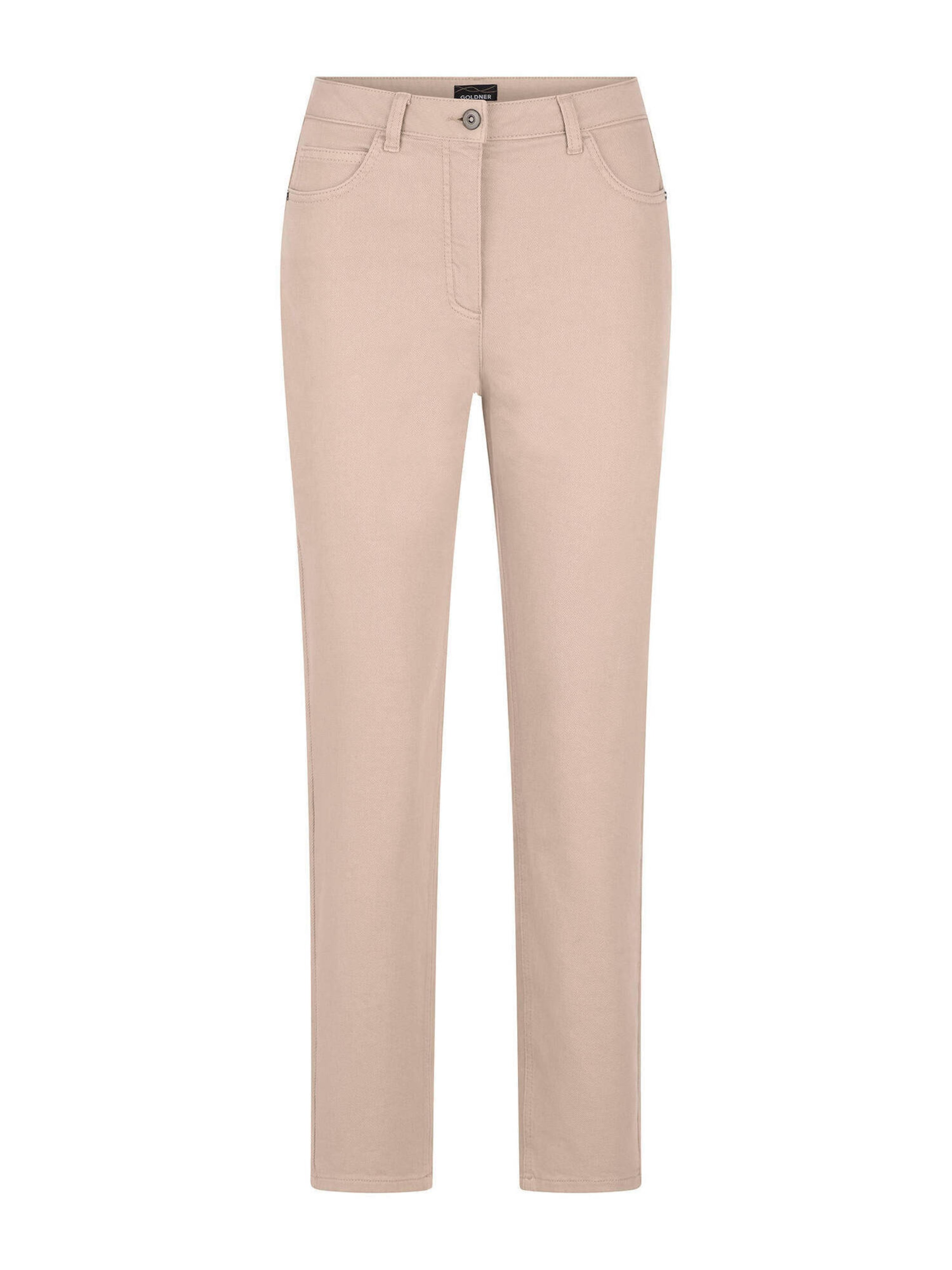 Regular Jean 'Sara' Goldner en beige : devant