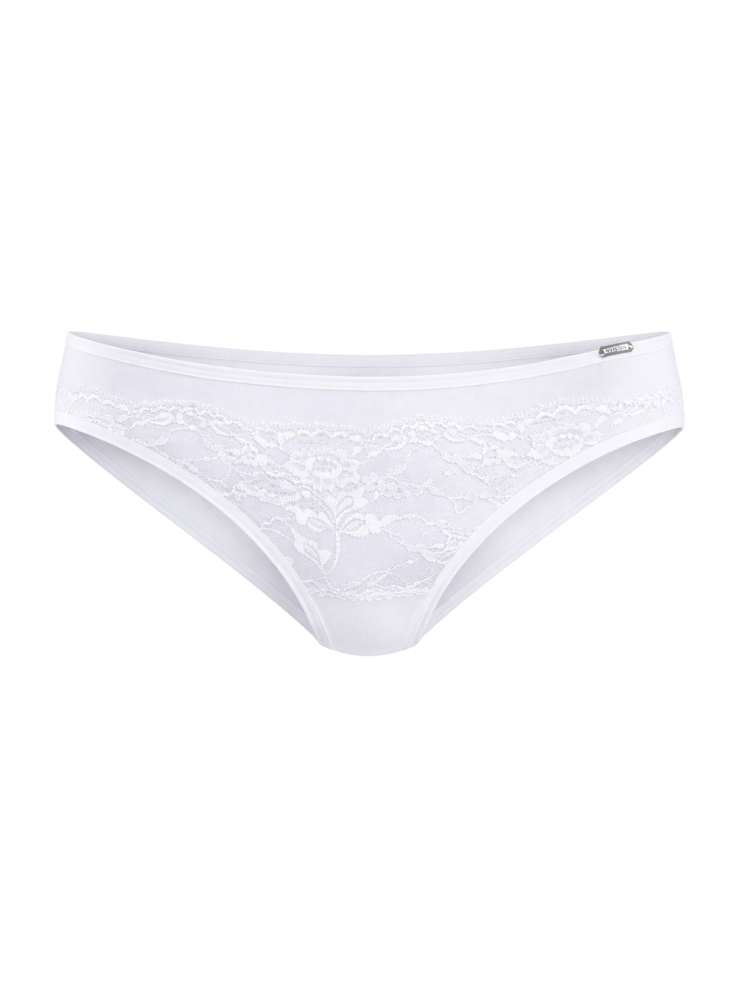 Blackspade Slip in Weiß: Vorderseite