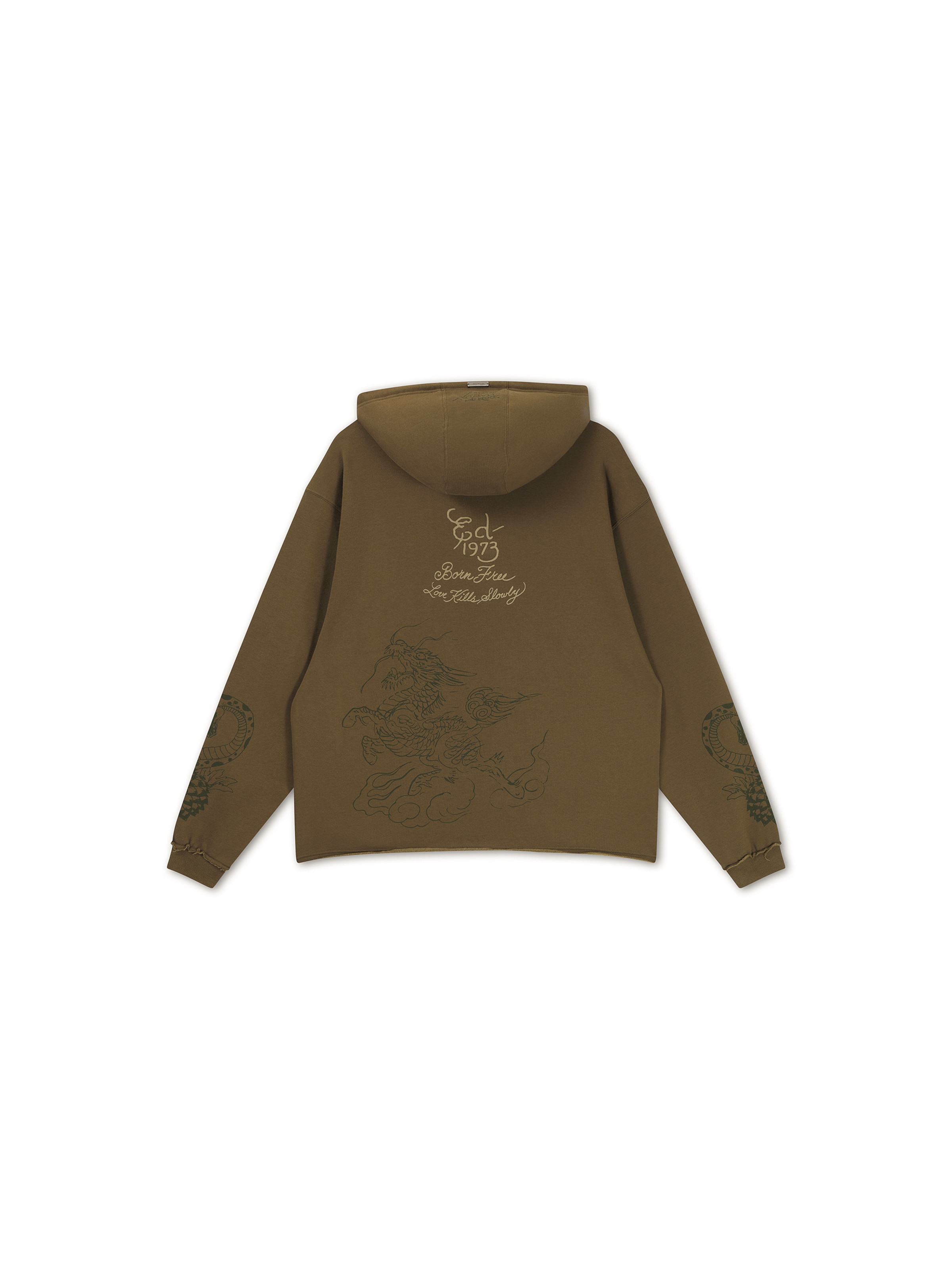 Ed Hardy - Sudadera en verde