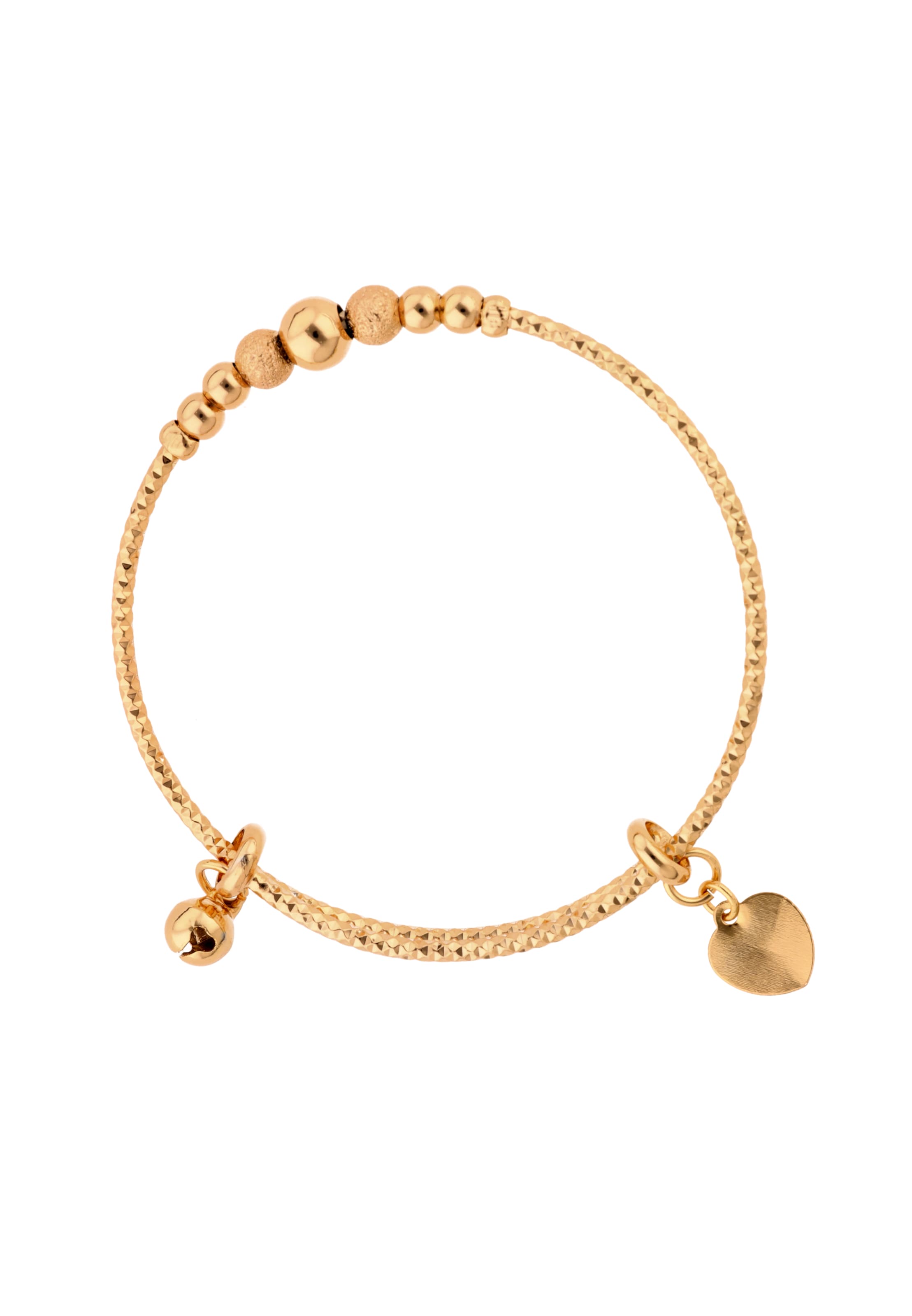 IZIA Bracelet en or rose, Vue avec produit