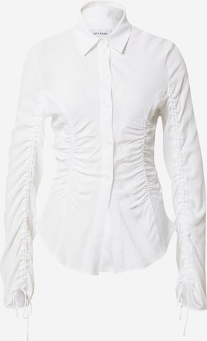 Camicia da donna di WEEKDAY in bianco: frontale