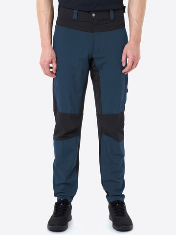 VAUDE Regular Outdoor trousers 'Qimsa' in Blue: front