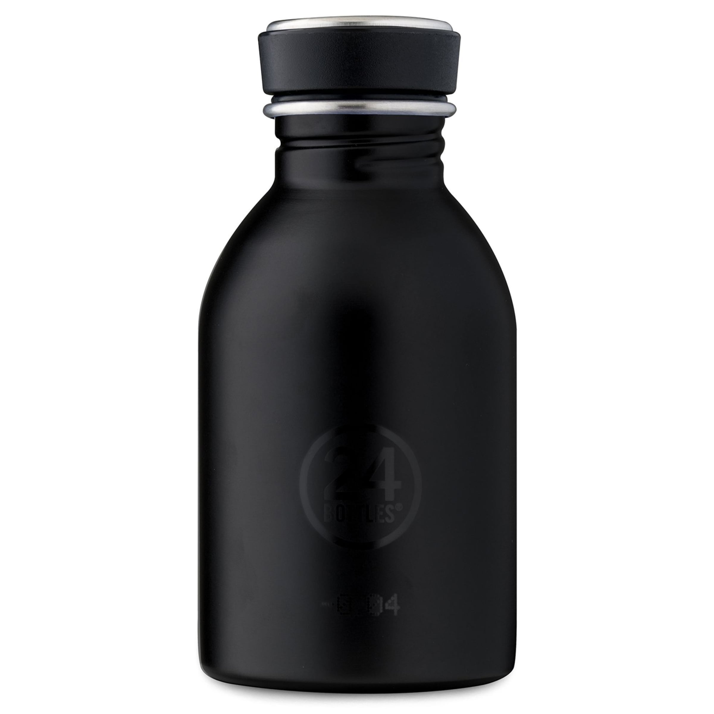 24Bottles Drinking Bottle 'Urban 250 ml' in Black: front