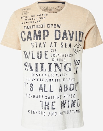 CAMP DAVID Paita värissä beige: etupuoli