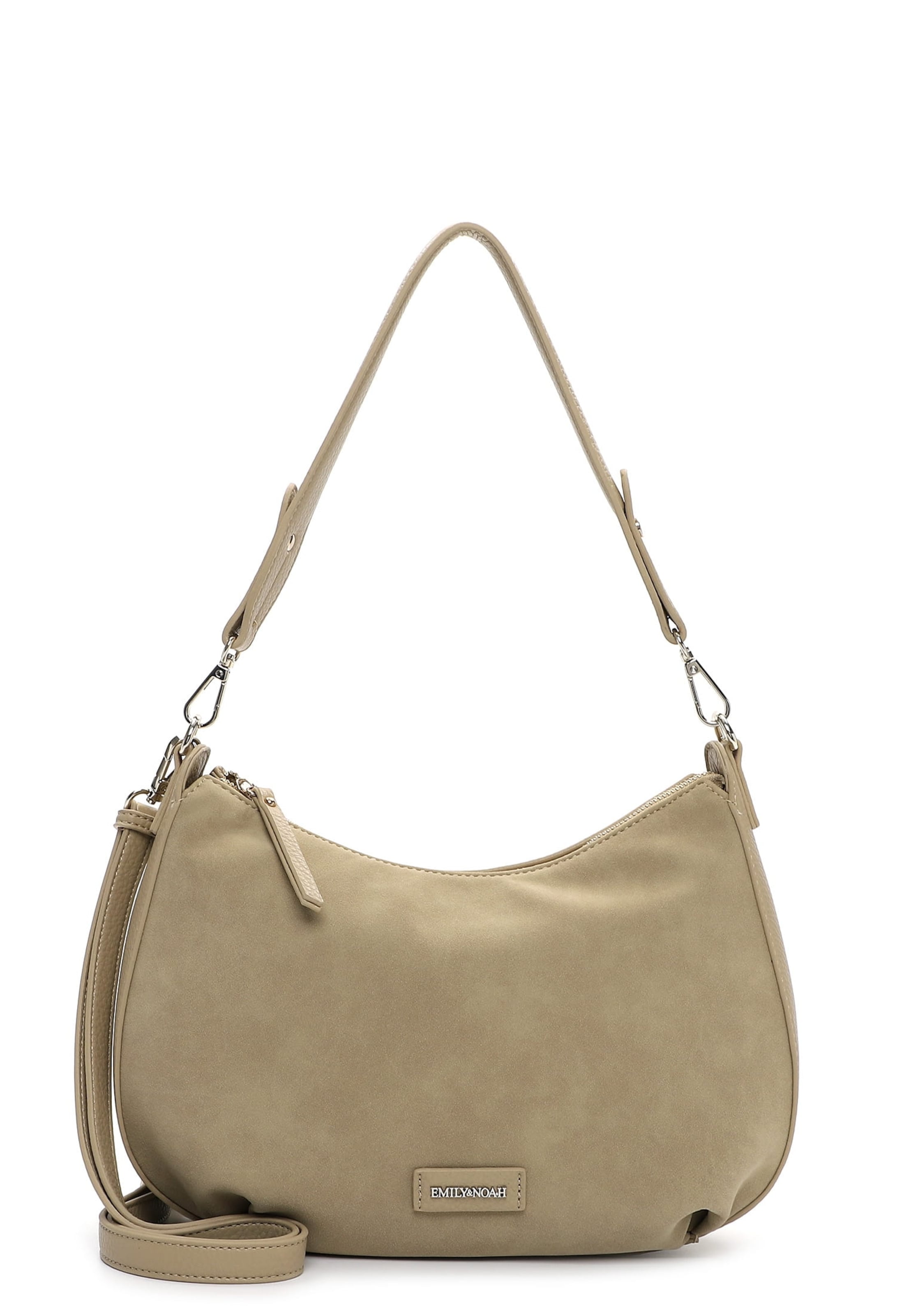 Borsa a spalla 'Jeanna' di Emily & Noah in verde: frontale