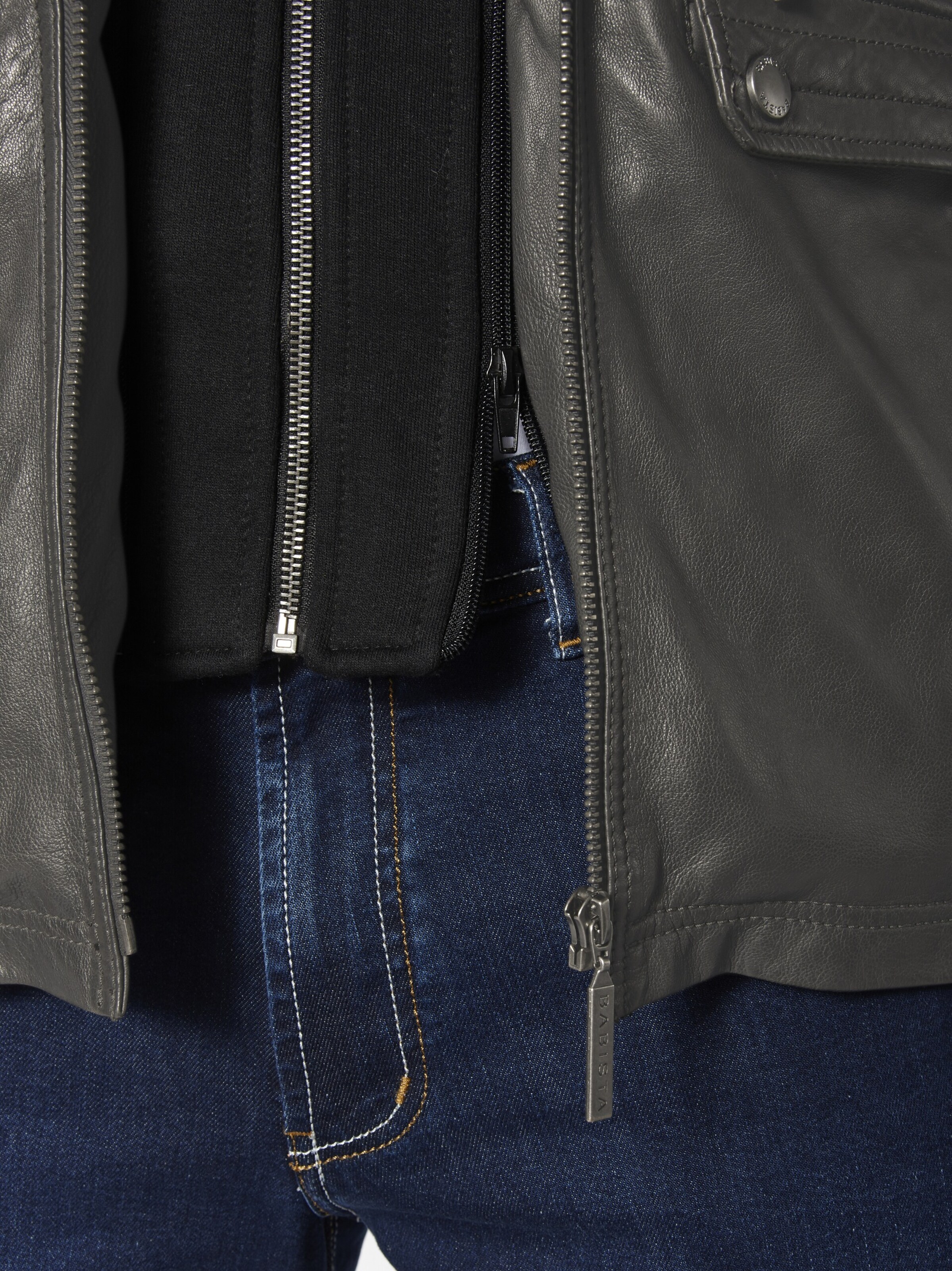 BABISTA Between-Season Jacket ' Classutti ' in Grey